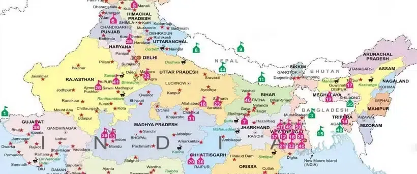 Detailed List of 51 Shakti Peethas in India